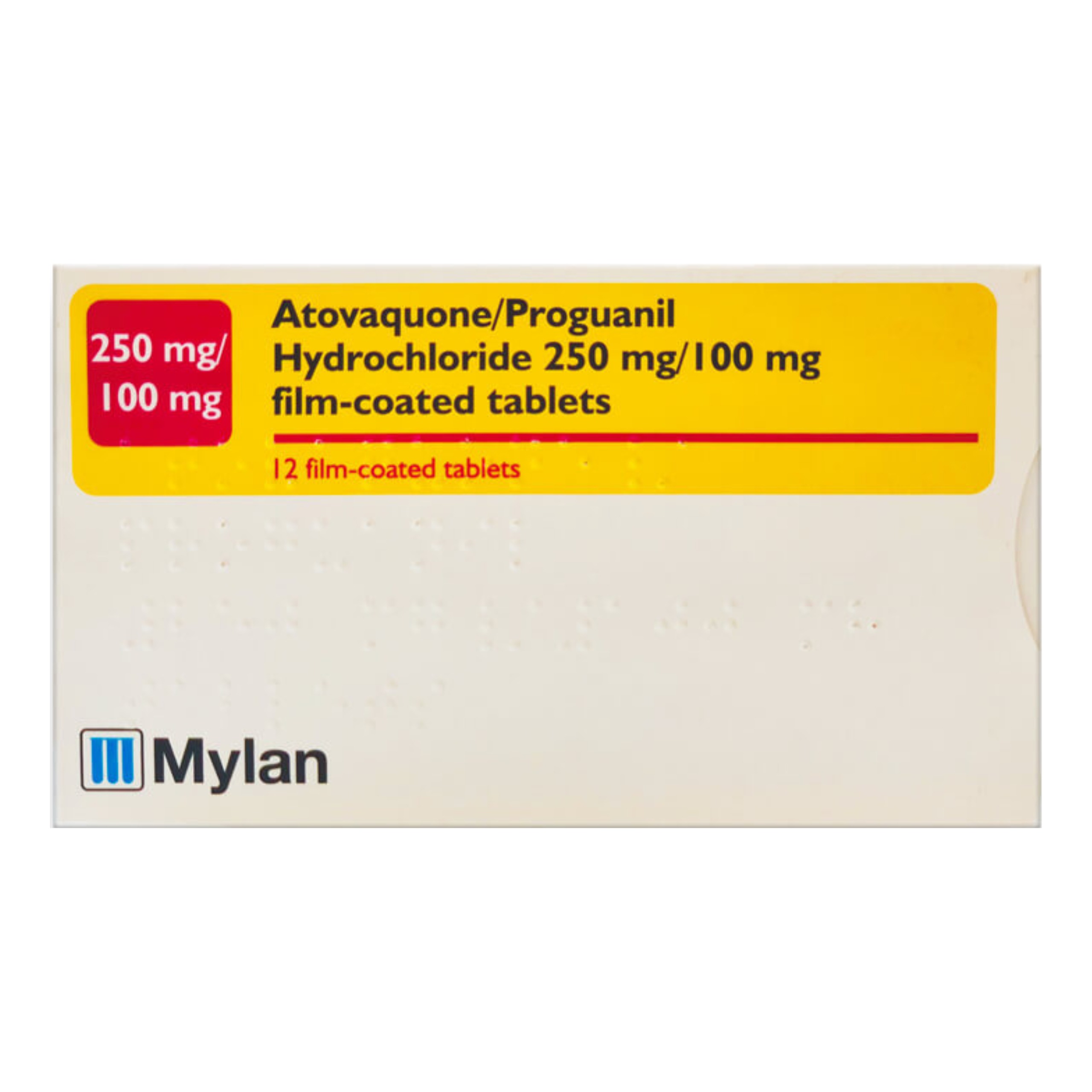 Atovaquone/Proguanil 250mg/100mg Tablets (Generic Malarone)